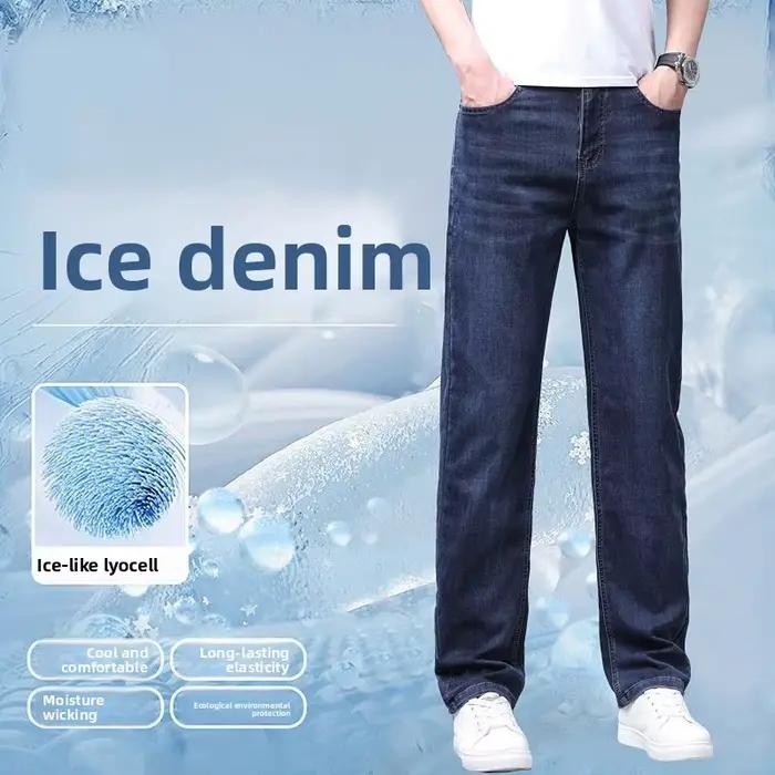 Jean vintage d'été pour homme en lyocell