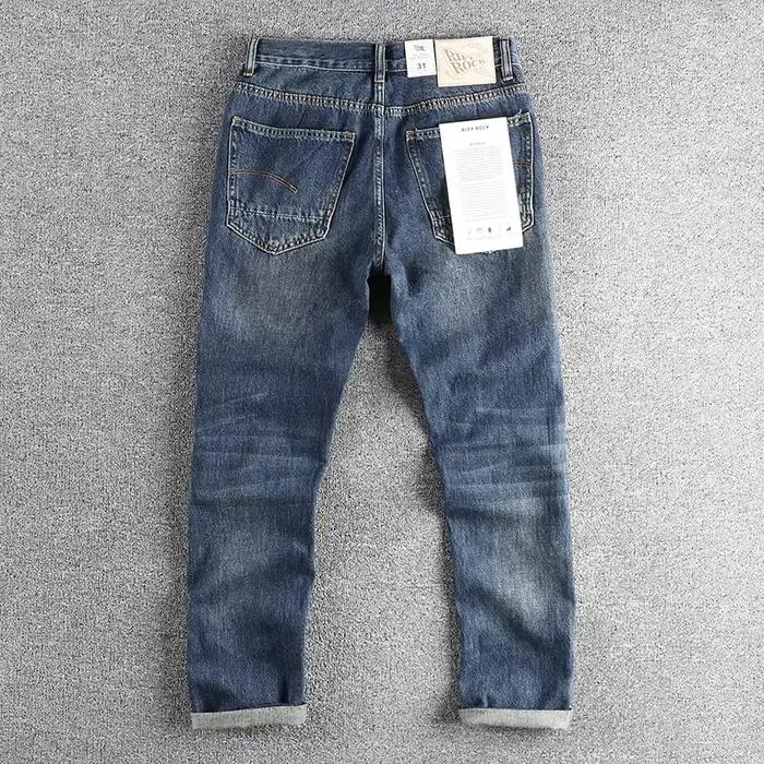 Jean Patchwork Vintage pour hommes