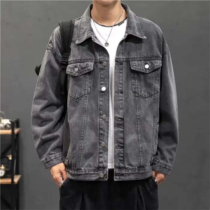 Veste en jean rétro pour homme