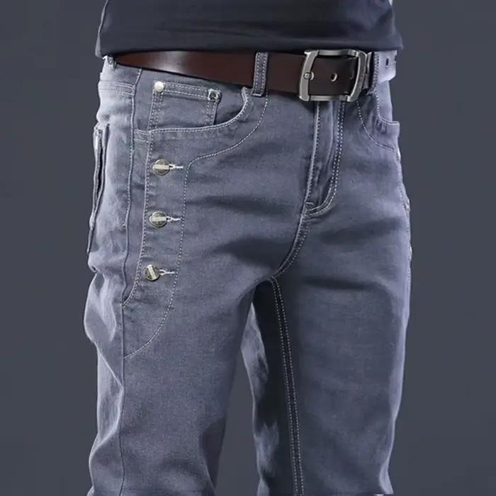 Jeans en denim déFlexpour hommes