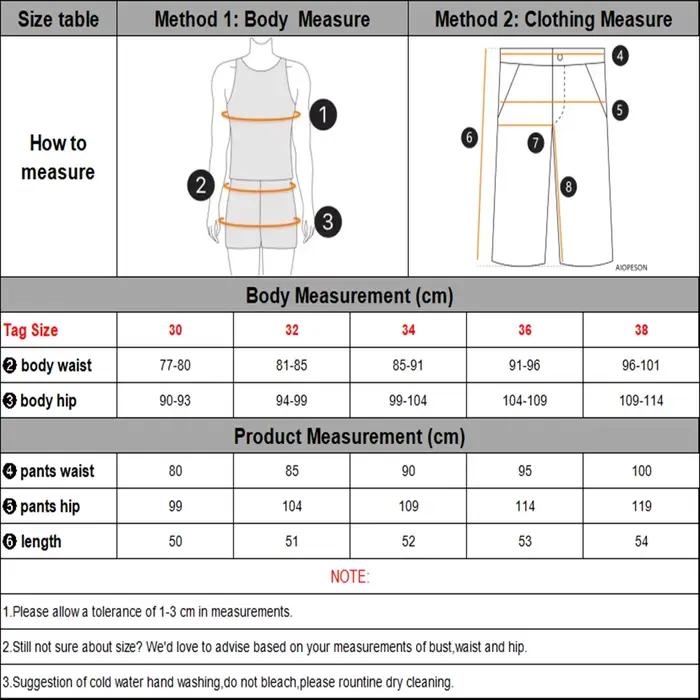 AIOPESON short d'été décontracté 100% coton pour hommes