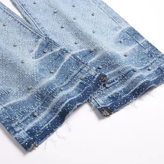 Jean évasé en denim pour homme