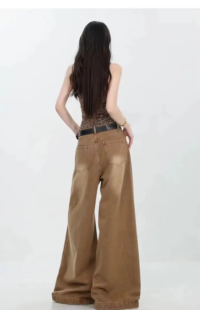 Nouveau jean en jean délavé