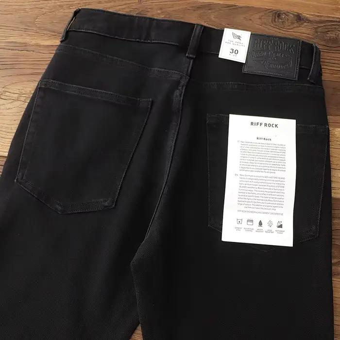 Jeans droits slim pour hommes