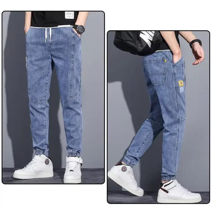 Jean Sarouel Scarlett Queen Homme Élégant High Street Polyvalent Pour Tous Les Jours Occasions Spéciales