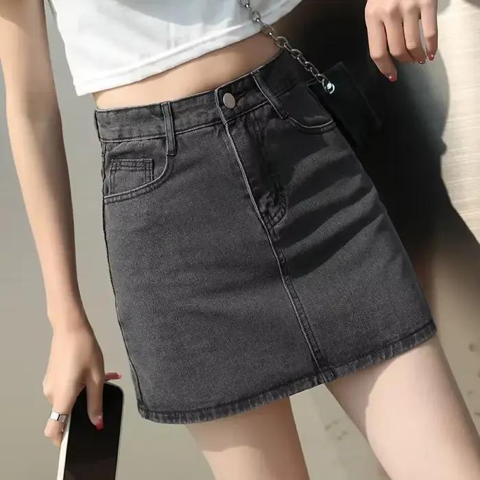 Jupes en jean pour femmes