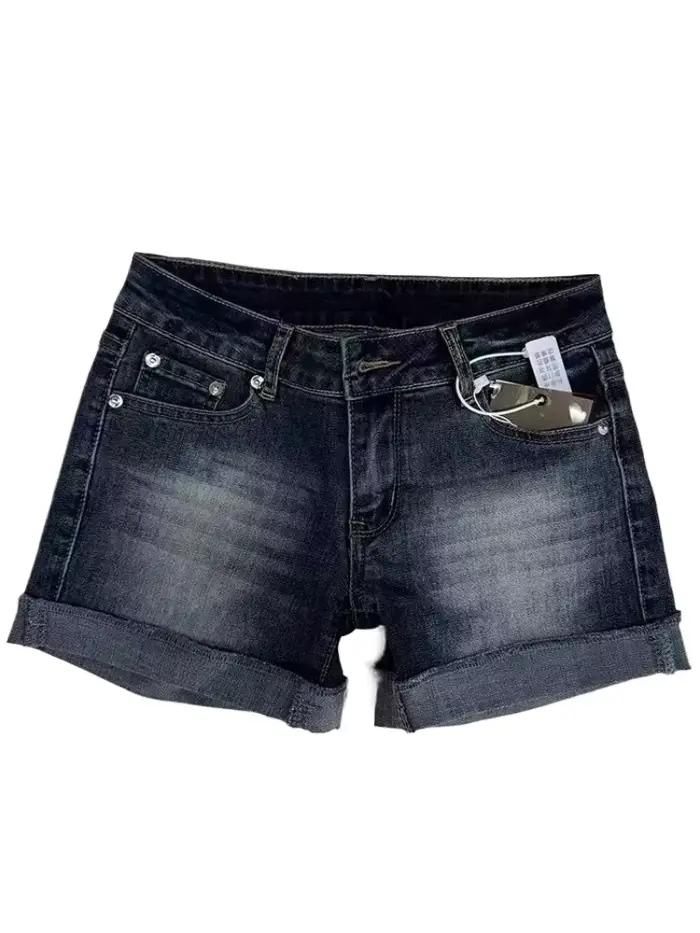 Shorts en polyester vintage Houzhou taille basse pour femmes, style rétro, été printemps, occassions spéciales et quotidiennes