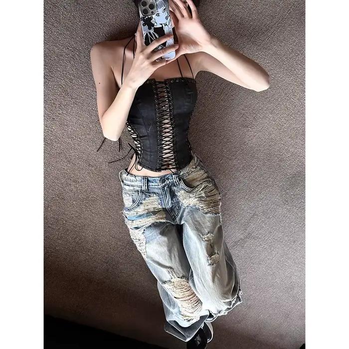 Jean Vintage américain pour femmes