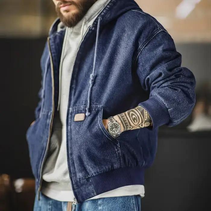 Maden Retro – veste en jean J130 pour hommes