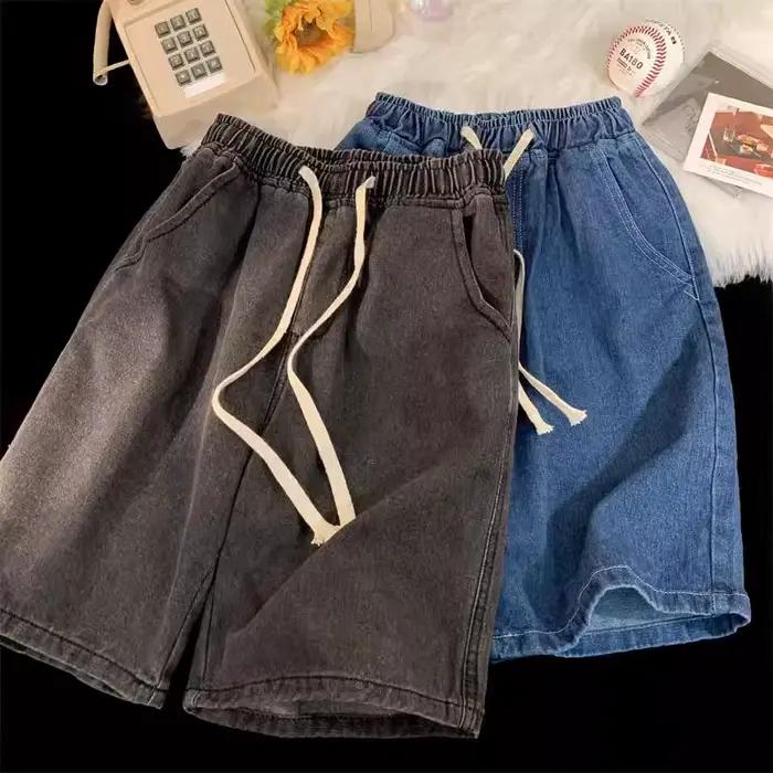 Shorts en jean baggy 2025 pour hommes – Coupe décontractée