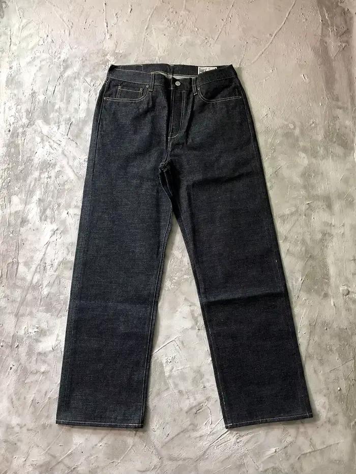 Jeans en denim rouge selvedge lourd original de 15 oz