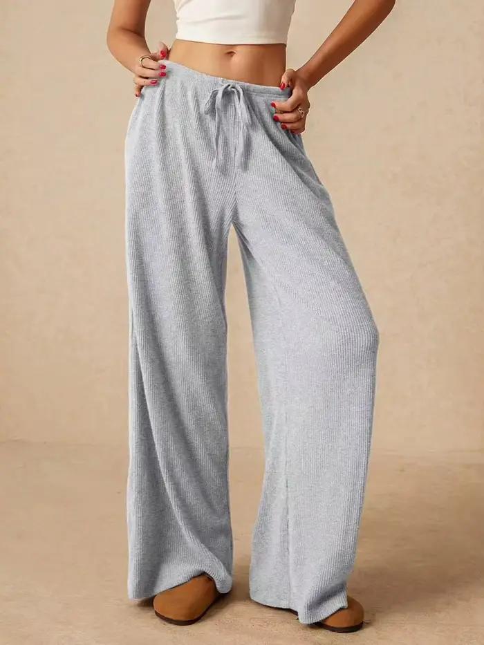 Pantalon en velours côtelé pour femme 2026 – Taille haute