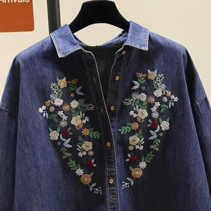 Chemisier décontracté et élégant en polyester LKALEYEO pour femmes, cow-boy chic, printemps-été, coupe ample, col en V, boutonnage simple, polyester solide, 2025