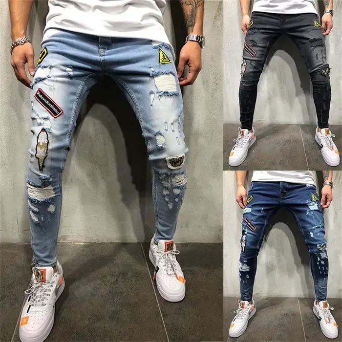 Jean déchiré pour hommes