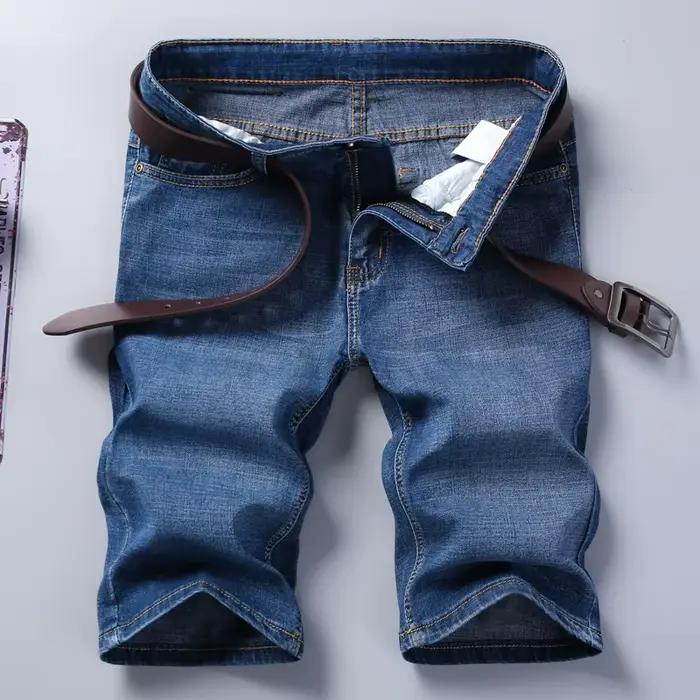 Nouvelles Bermudas en Jean Extensible pour Homme 2025 – Coton Doux