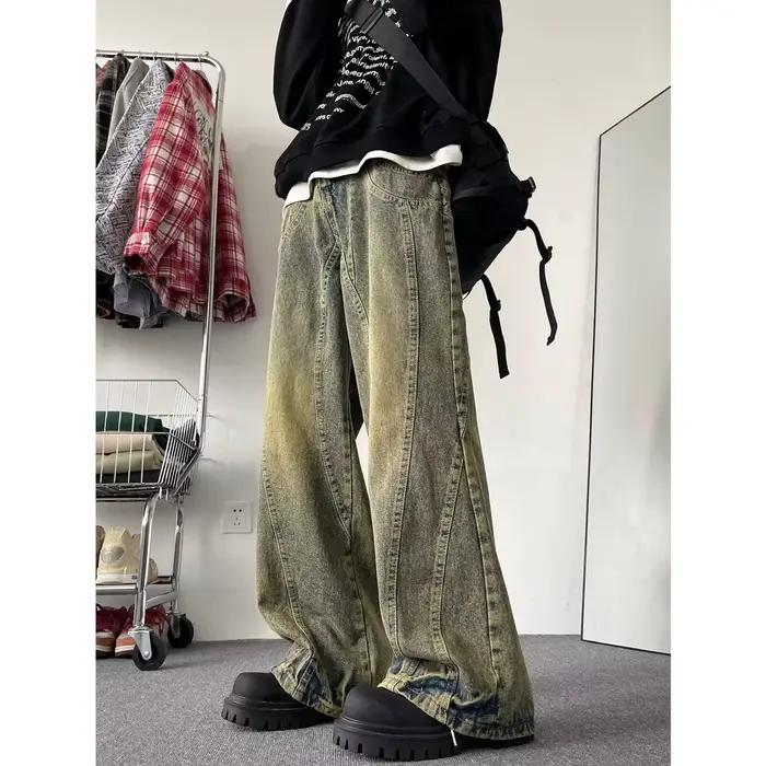 Jean à Jambes Larges pour Homme