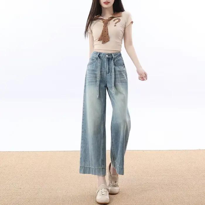 Jean pour femme taille haute