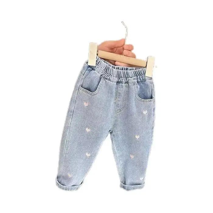 Jeans à Jambes Droites pour Enfant et Bébé