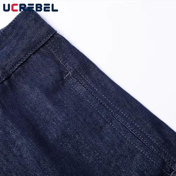 Jean bleu délavé pour hommes
