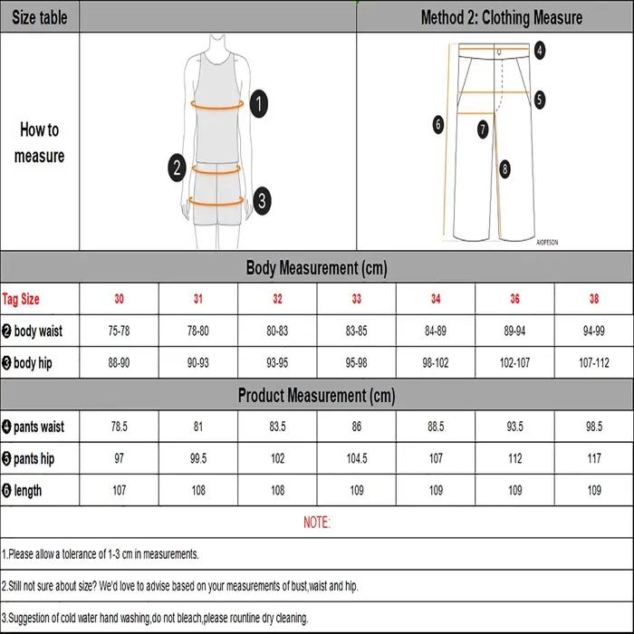 AIOPESON coton décontracté Hommes Pantalons Couleur unie Coupe ajustée