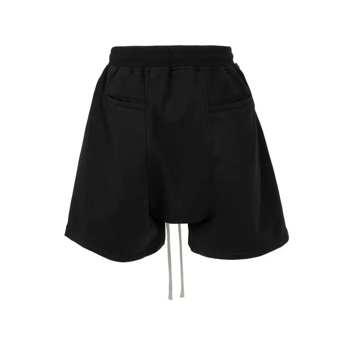 Short éponge à double fermeture éclair pour homme