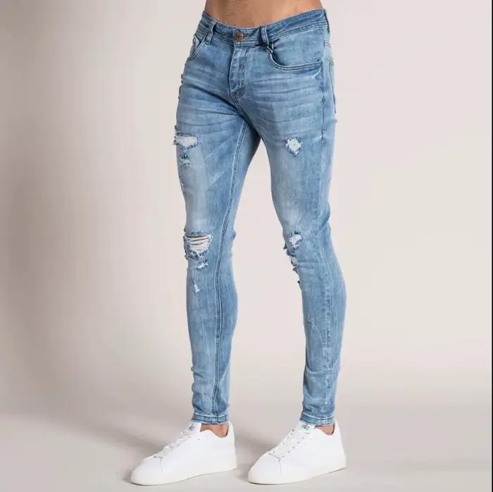 Jean en denim pour homme