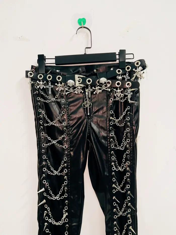 Pantalon Vintage Harajuku, Vêtements Gothiques, RiSALE, Y2K