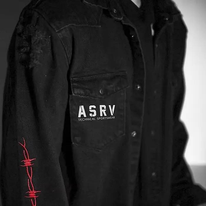 Veste en jean de moto pour hommes