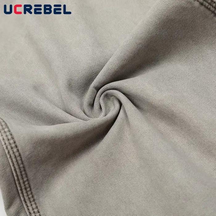 Jean Cargo Multi-Poches Hommes Pantalon Rétro Délavé Jambes Larges Et Droites Pour Toutes Les Saisons Occasions Décontractées