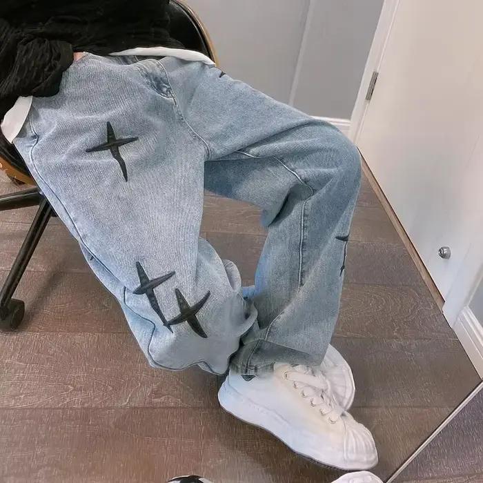 Jean Cargo à Jambes Larges pour Homme
