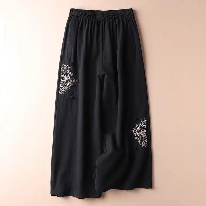 Pantalon ample à jambes larges pour femmes