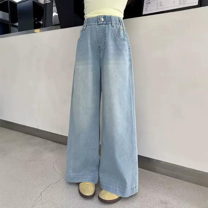 Jeans d'été pour filles UNITIM 4-14 ans