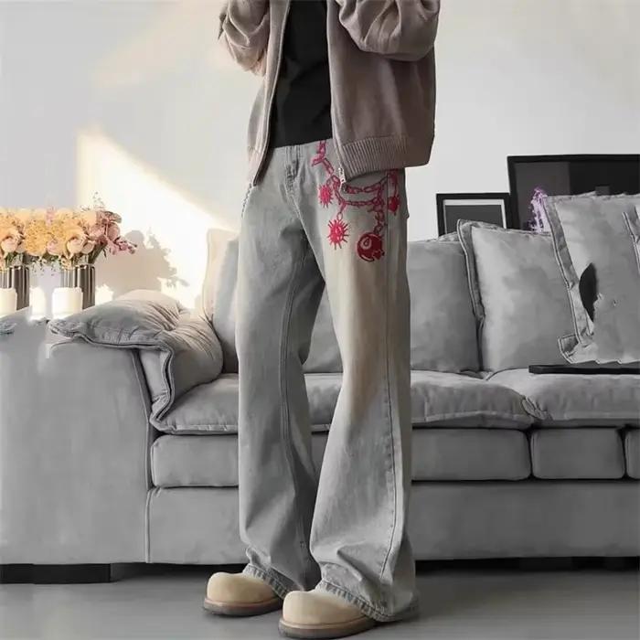 Nouveau Jean Y2K pour Homme