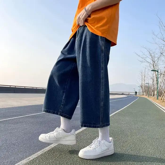 Nouveau Jean Court Homme d'Été de Haute Qualité