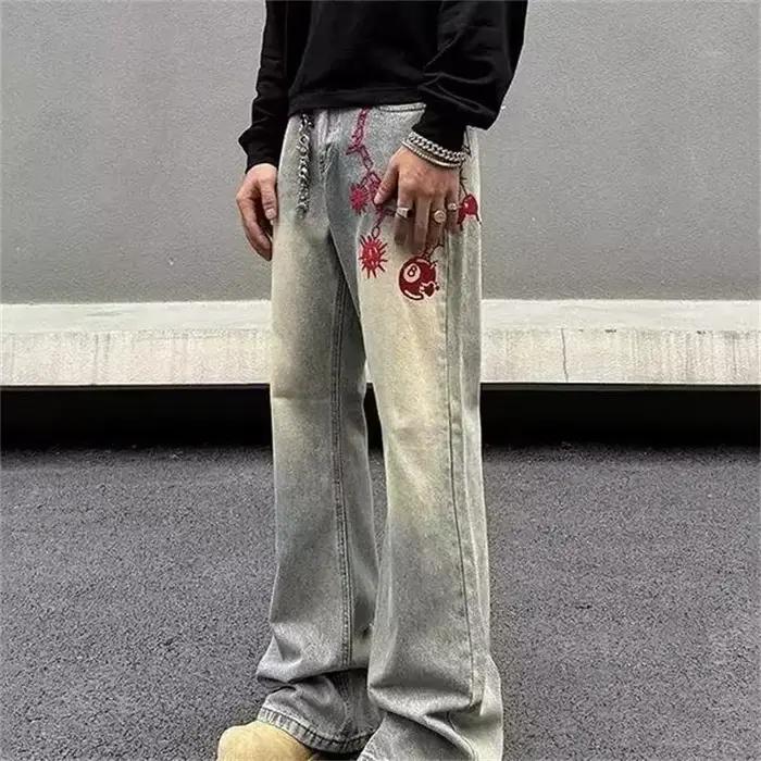 Nouveau Jean Y2K pour Homme